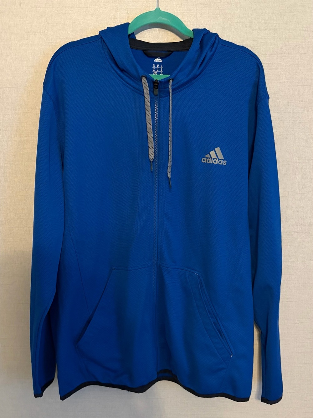 Men’s XL adidas Full-Zip Hooded Sweatshirt